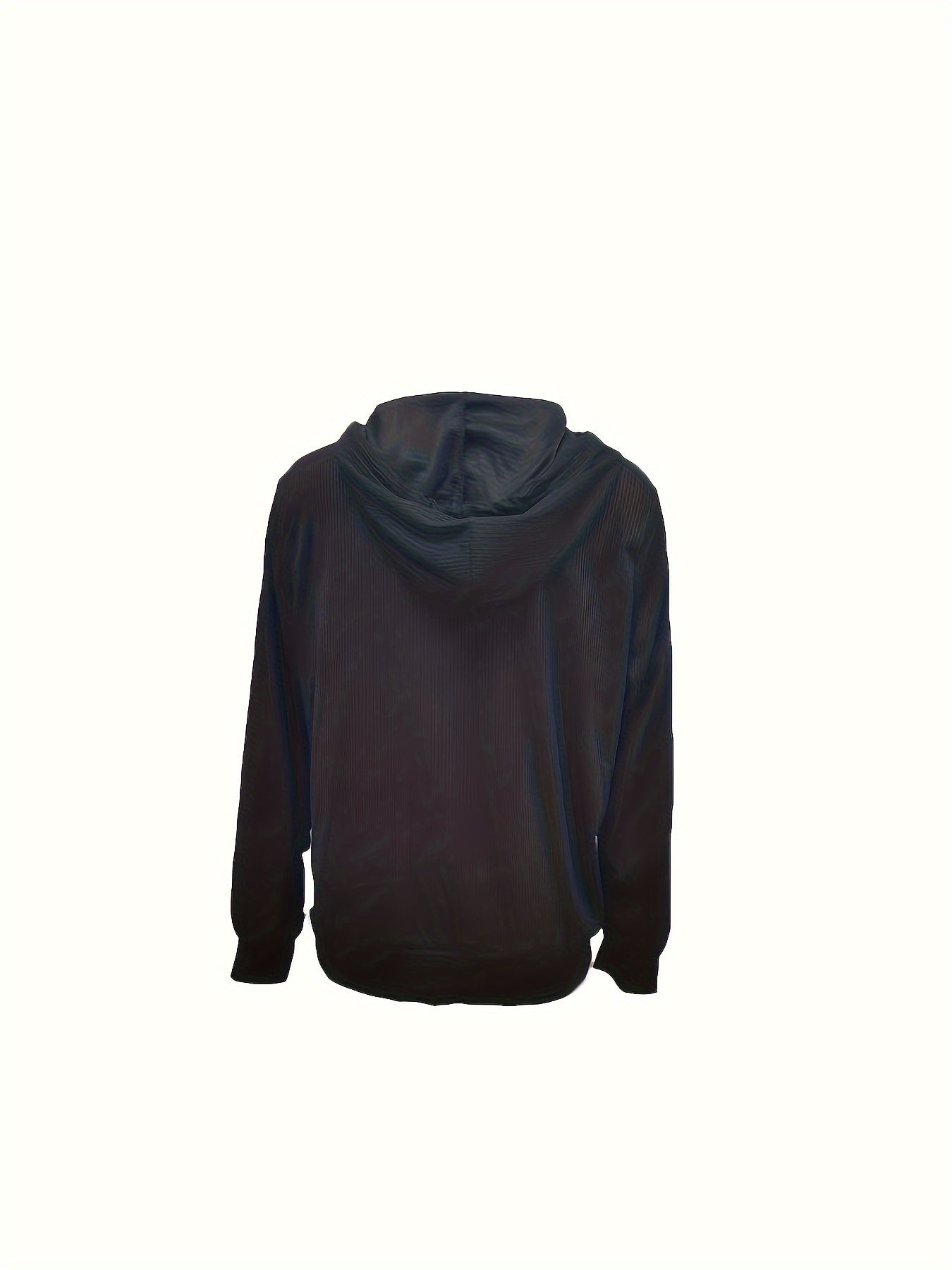 Zip Up Drawstring Hoodies, Casual Soldi Long Sleeve Sweatshirt, Women's Clothing