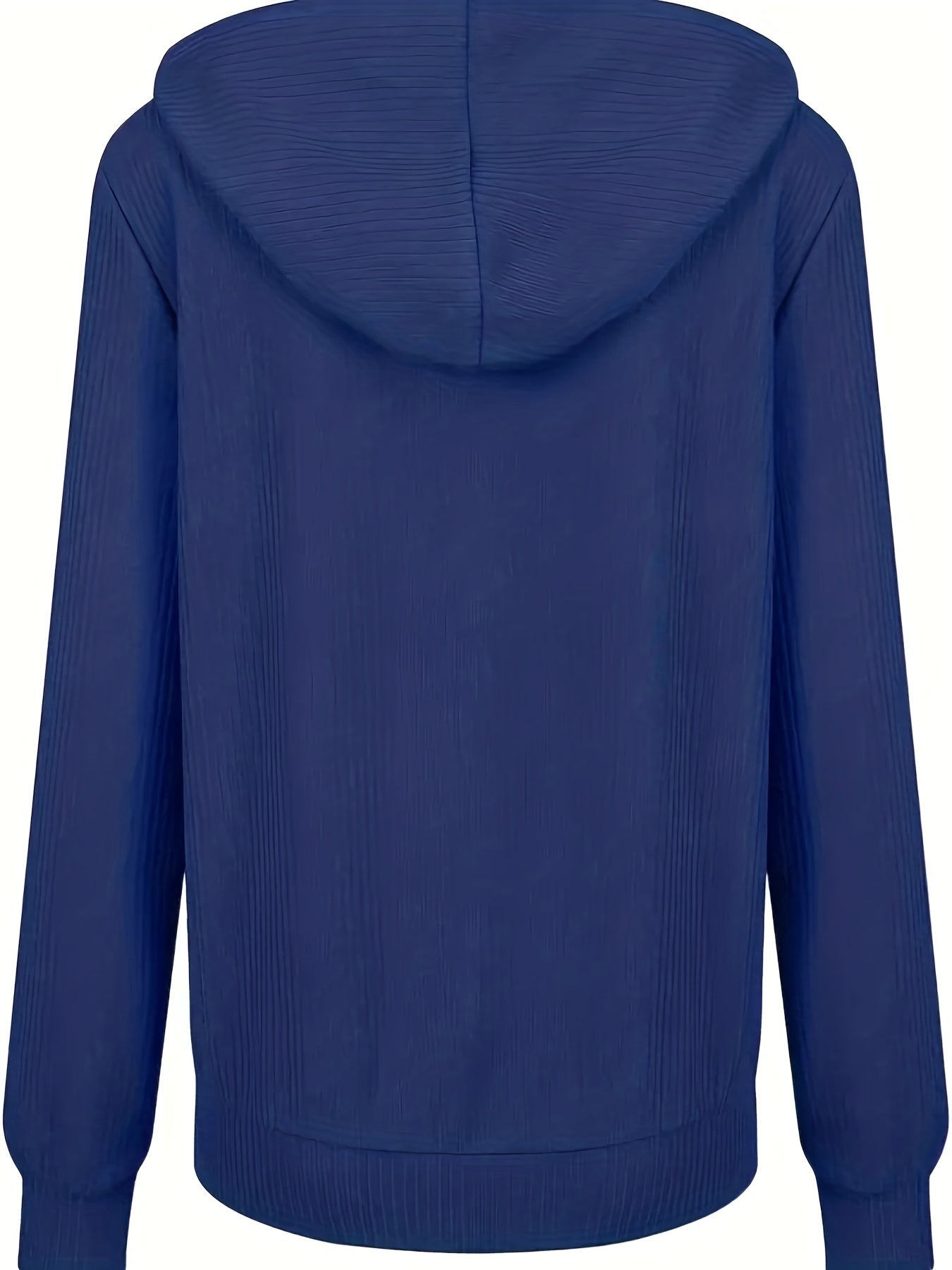 Zip Up Drawstring Hoodies, Casual Soldi Long Sleeve Sweatshirt, Women's Clothing